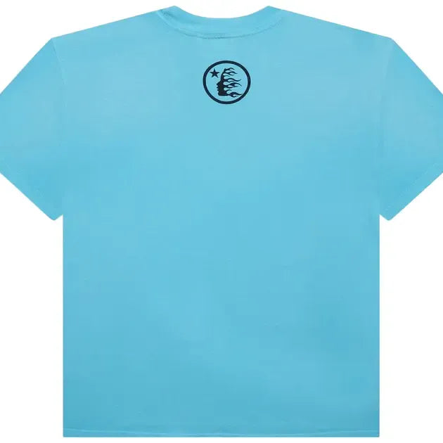 Hellstar Tee Box Logo Blue/Cheetah