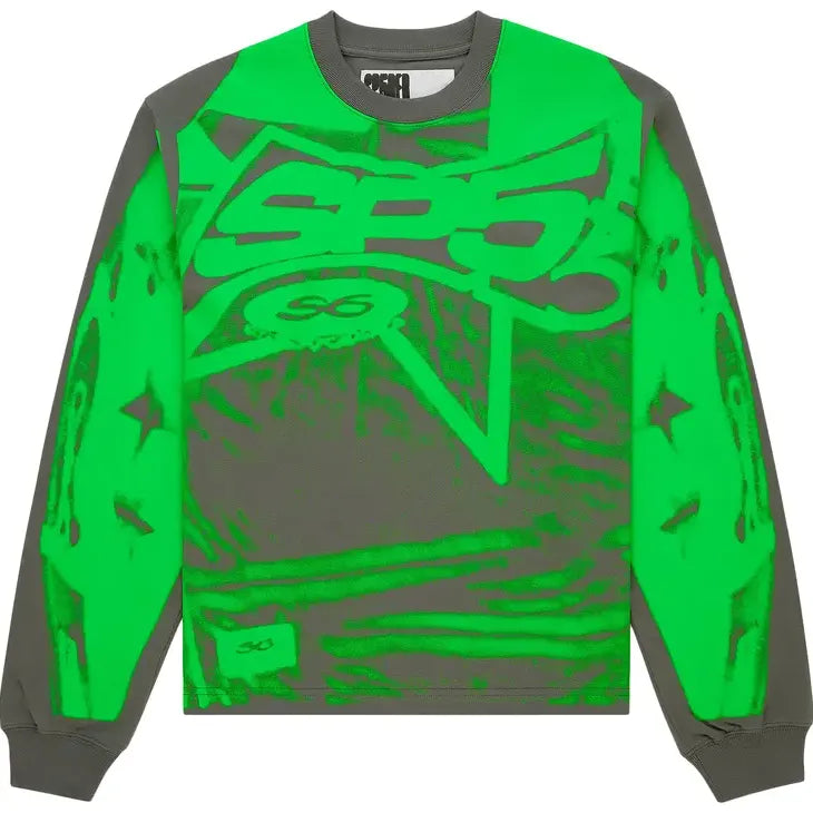 Sp5der Winners Long Sleeve Slate Grey