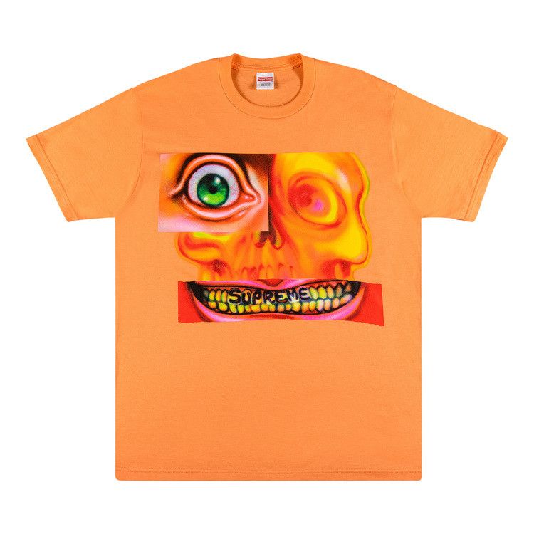 Supreme Face Tee Peach