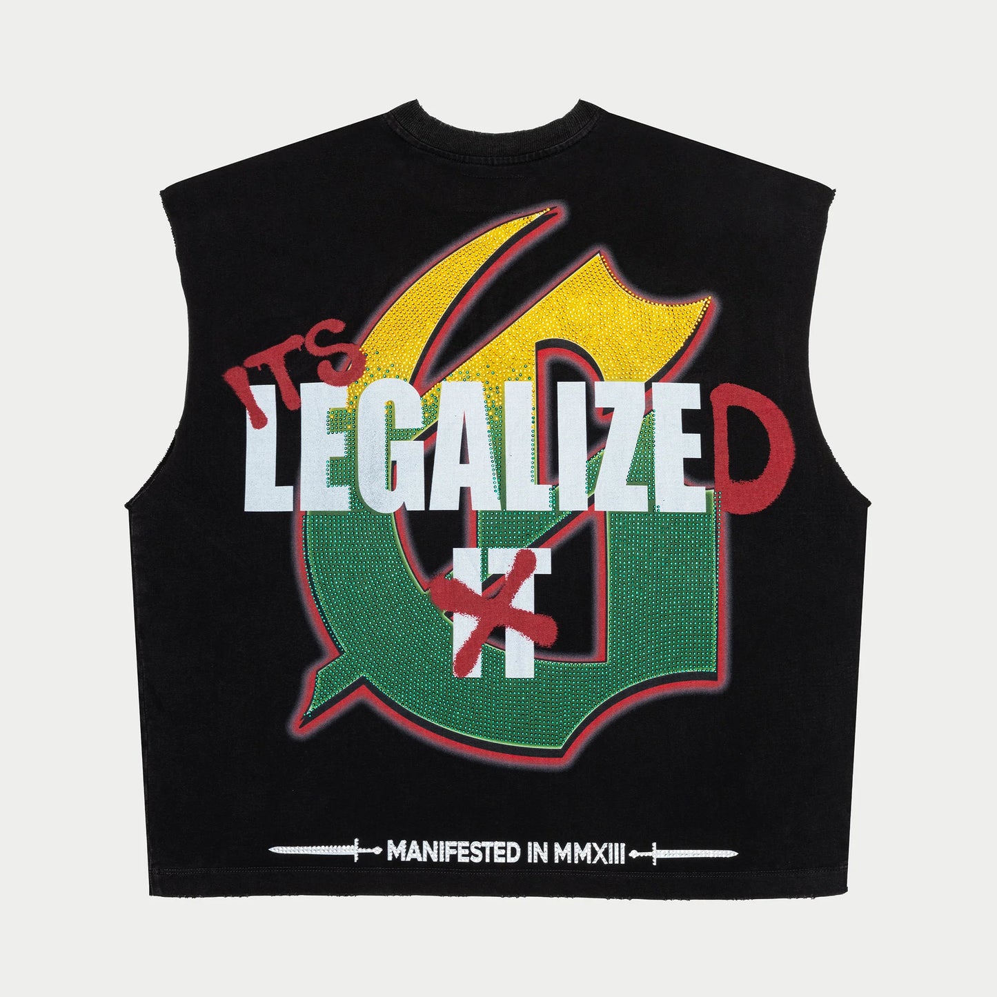 God Speed Cutoff Indoor 4/20 Black