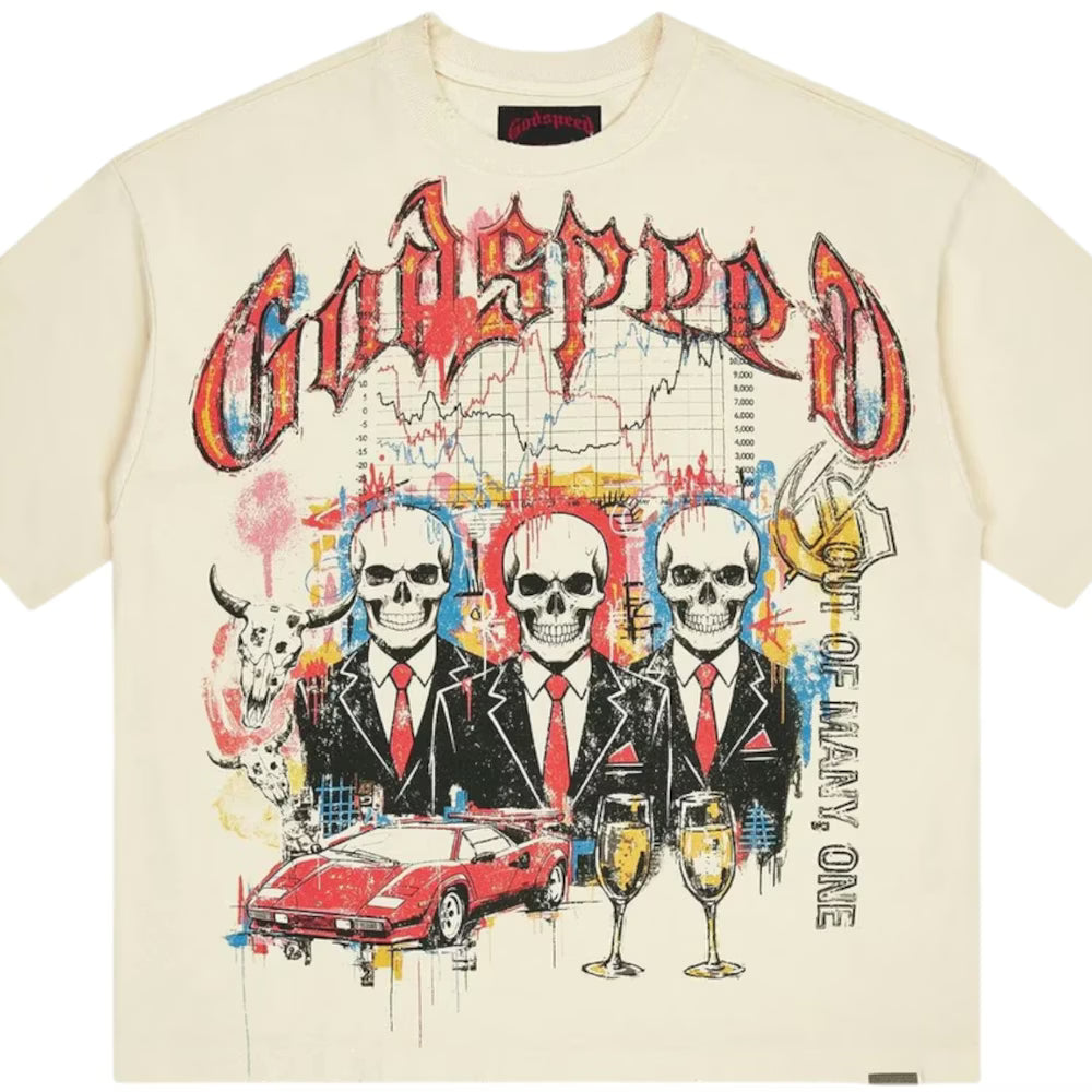 God Speed Tee ATH Bone