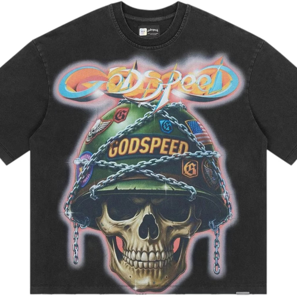 God Speed Tee Badges of Honor Black