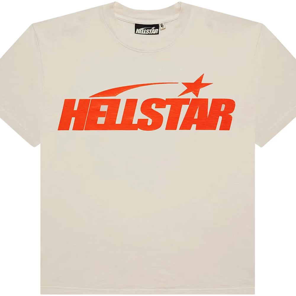 Hellstar Tee Classic Logo Orange Cream
