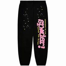 Sp5der Sweats Black Punk