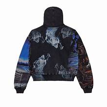 Vale Zip Up Ether Black