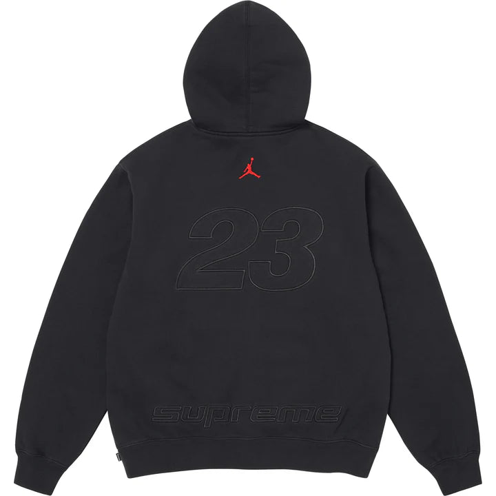 Supreme x Jordan Zip Up Black