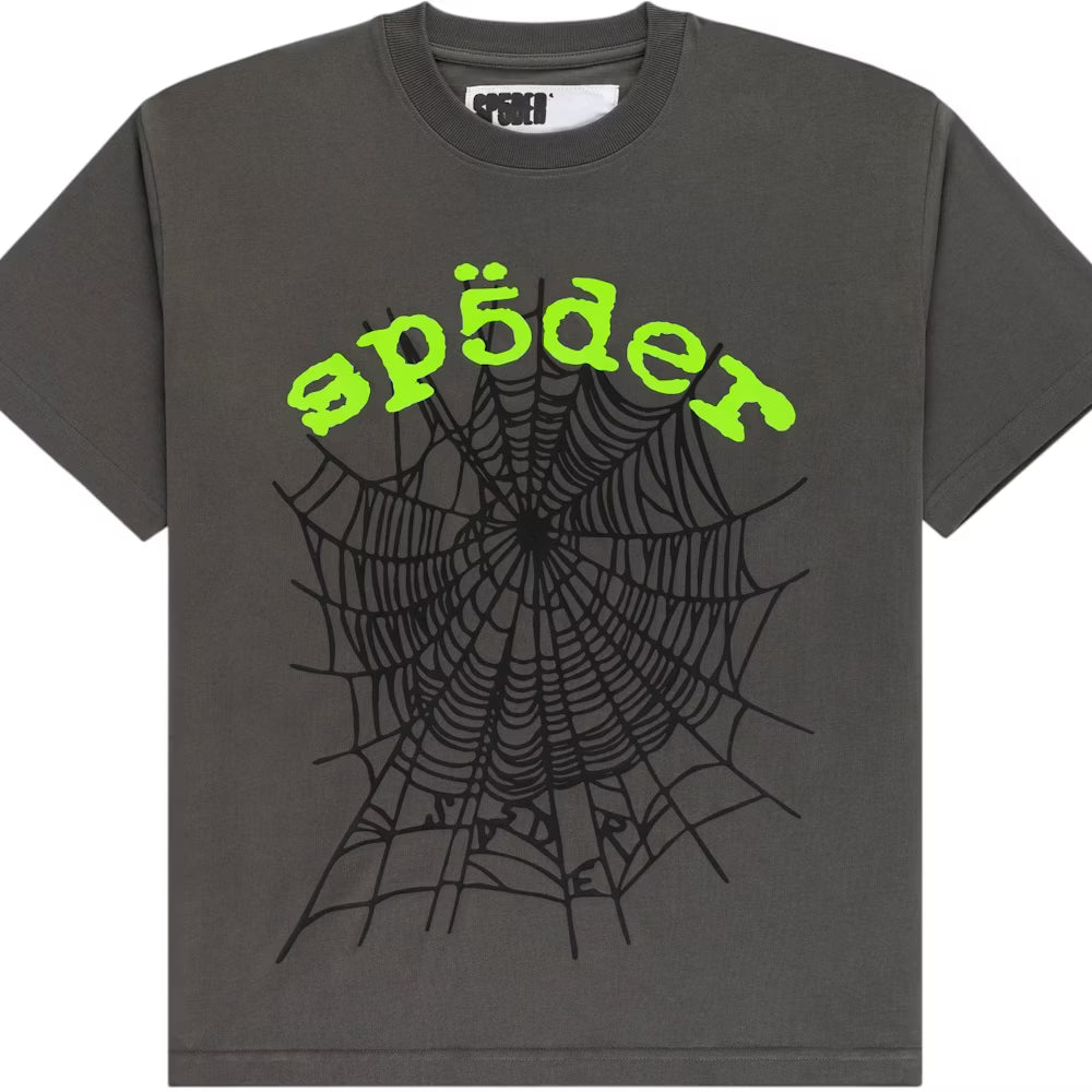 Sp5der Tee OG Web V2 Slate Grey