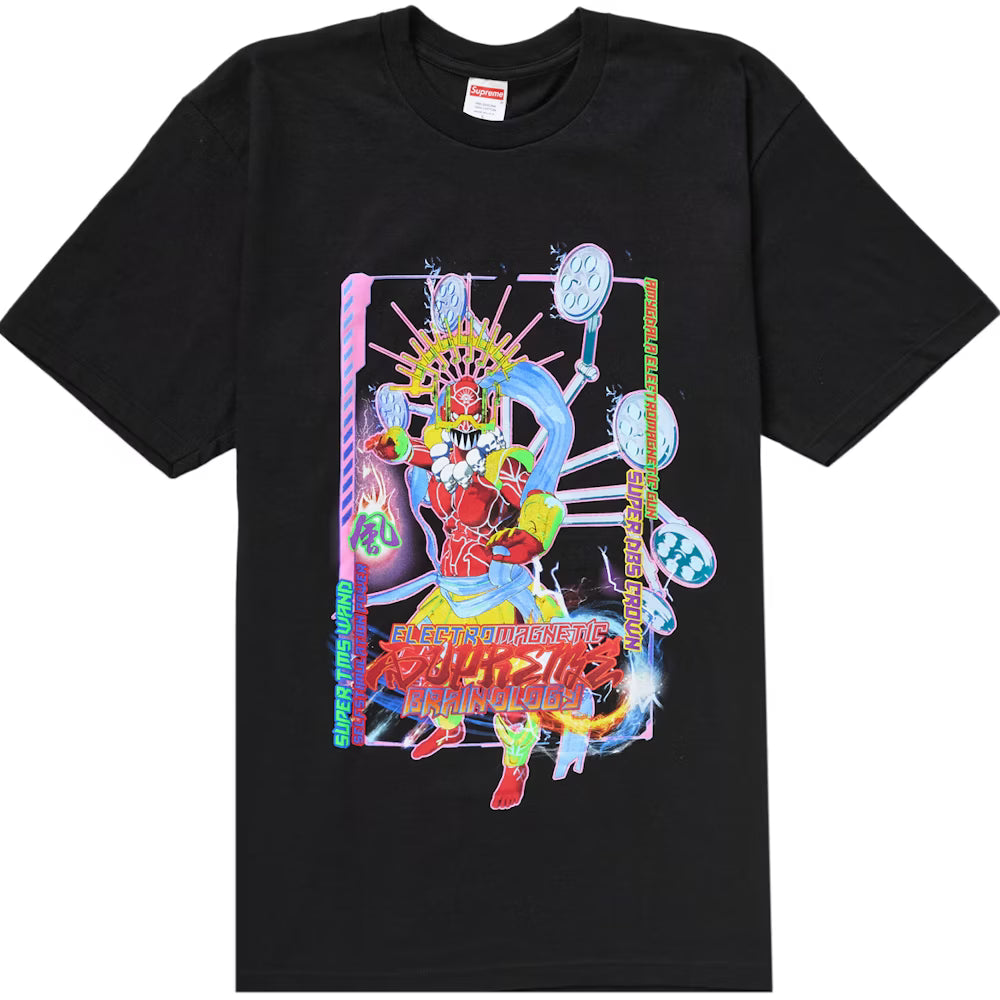 Supreme Tee Electromagnetic Black