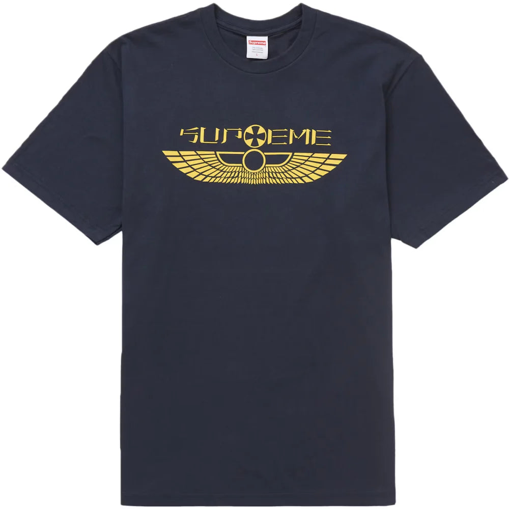 Supreme Tee Wings Navy
