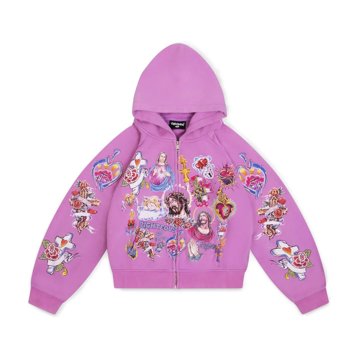 Righteous Zip Up Purple