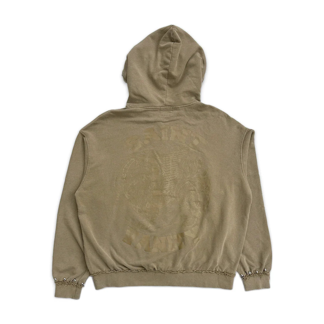 Saint Vanity Terry Zip Up Brown SALE