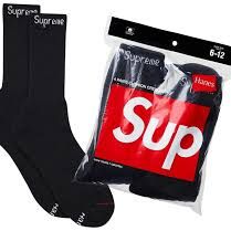 Supreme Socks Black