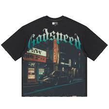 God Speed Tee Pit Stop Tokyo Black