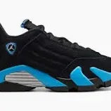 Jordan 14 Black University Blue (GS)