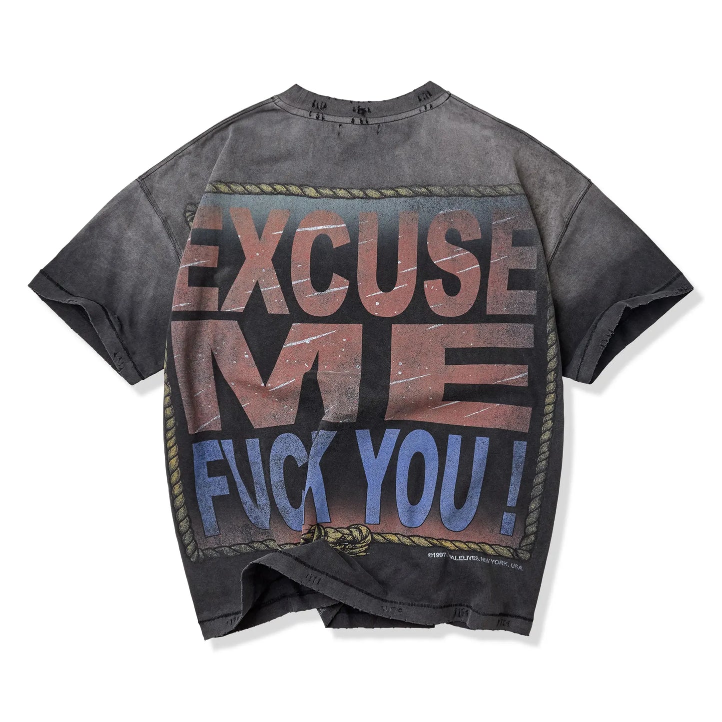 Vale Tee F*ck You Black