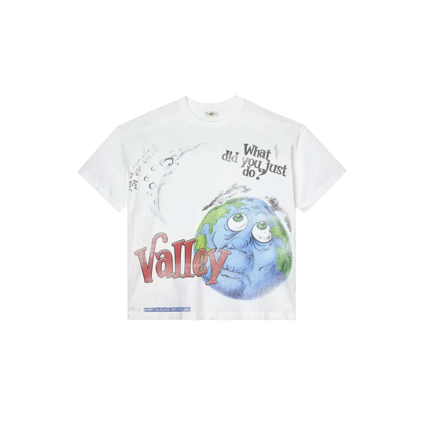 Vale Tee World Peace White