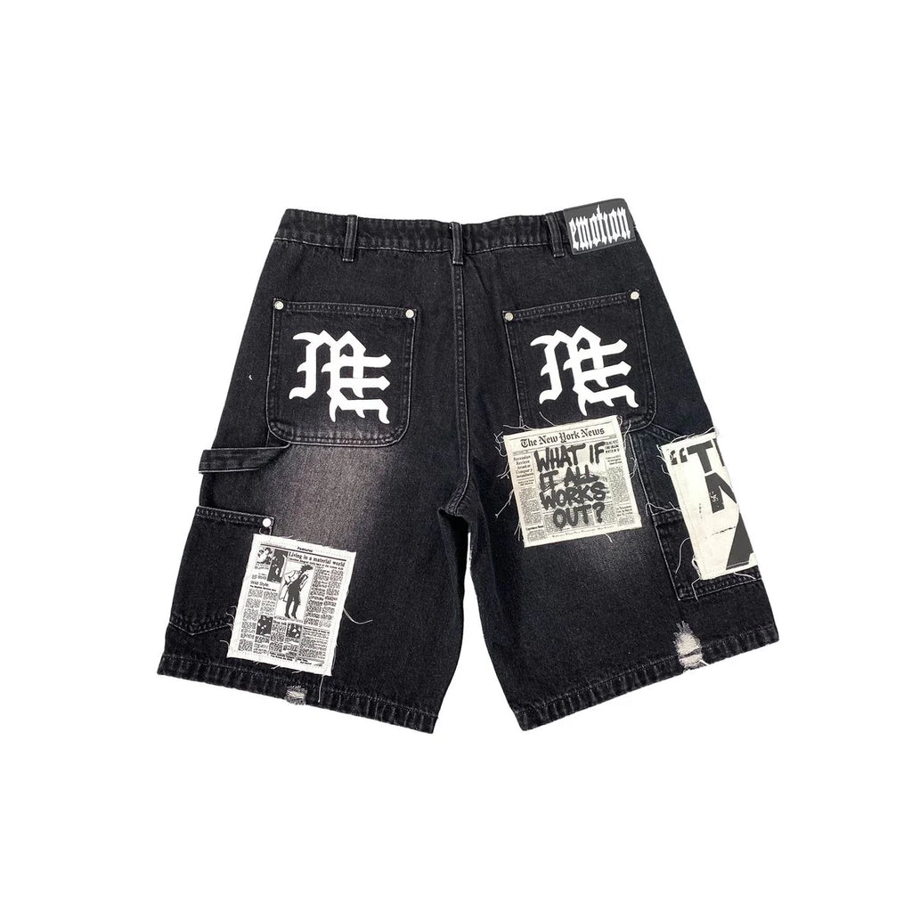 Mixed Emotions Chaos Carpenter Shorts Black