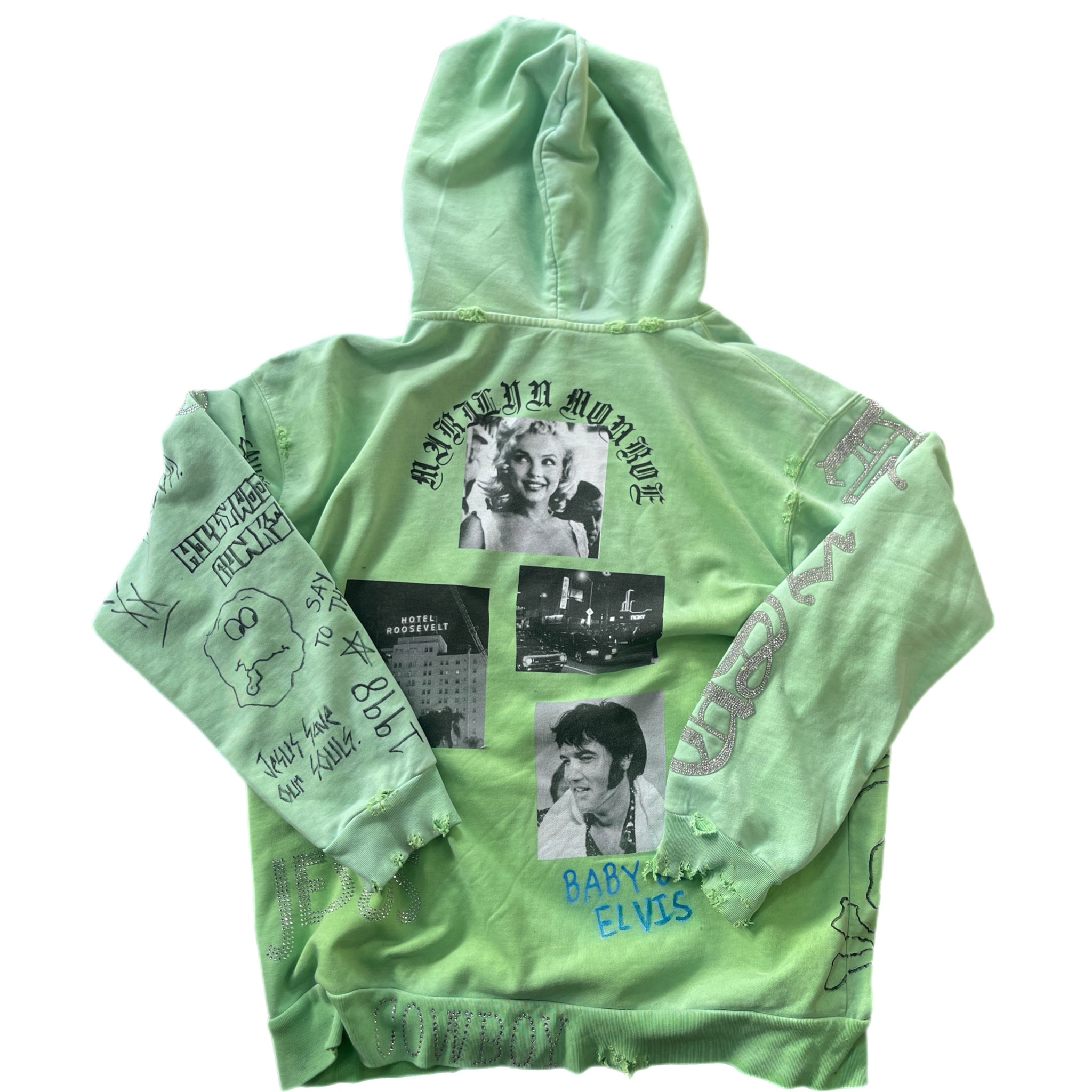 Amis Et Fleurs LA Love Hoodie