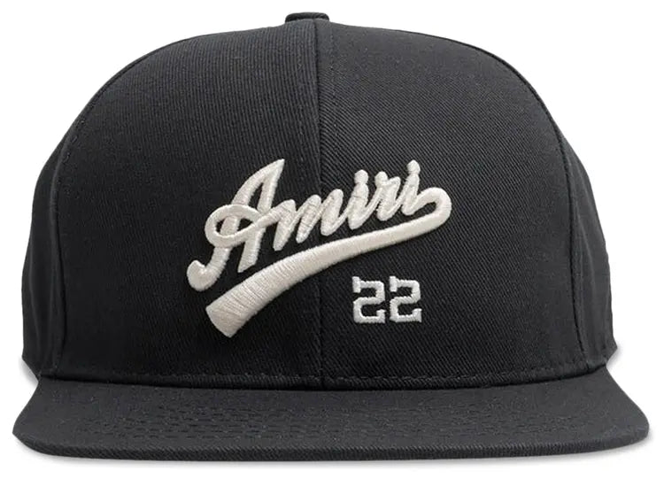 Amiri 22 Fitted Black