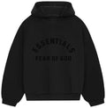 Essentials Hoodie Jet Black