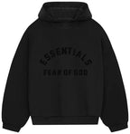 Essentials Hoodie Jet Black