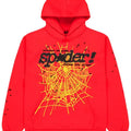 Sp5der Hoodie Red Punk V2