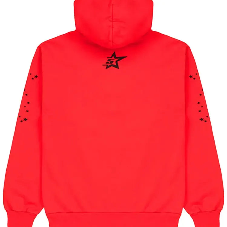 Sp5der Hoodie Red Punk V2