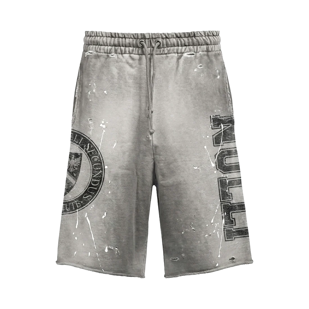Nulli University Sweat Shorts Grey/Black