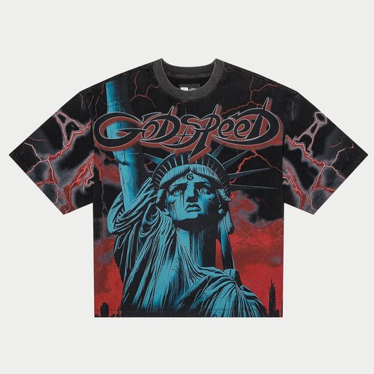 God Speed Tee Voltage Red
