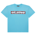 Hellstar Tee Box Logo Blue/Cheetah