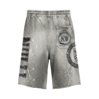 Nulli University Sweat Shorts Grey/Black