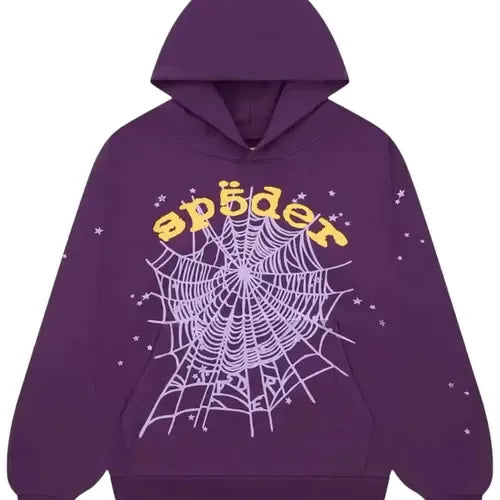 Sp5der Hoodie Lakers Web
