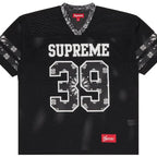 Supreme Jersey Black Bandana