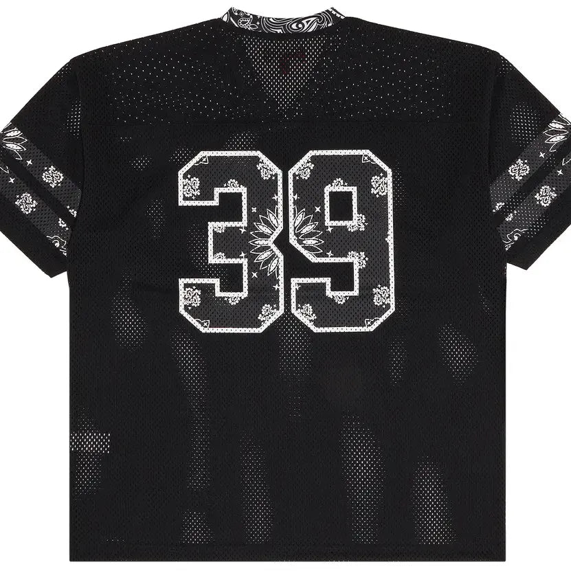 Supreme Jersey Black Bandana