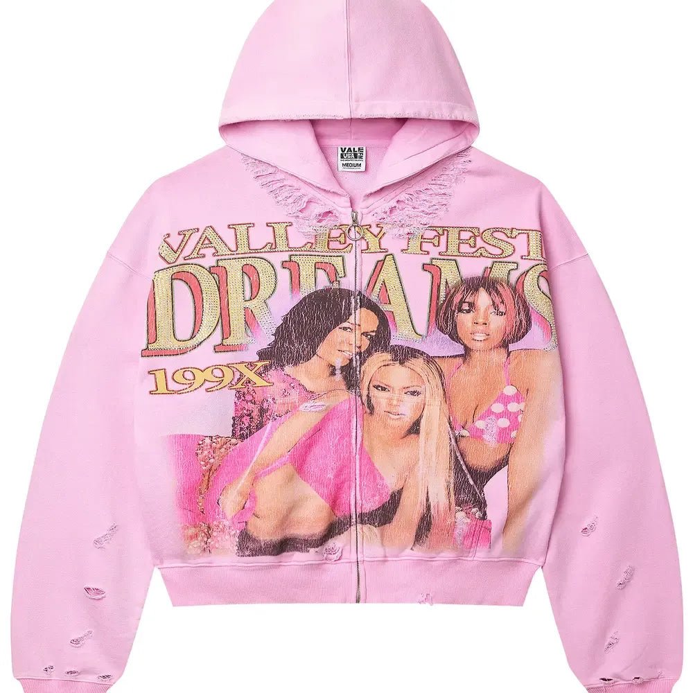 Vale Zip Up Destiny’s Child Pink
