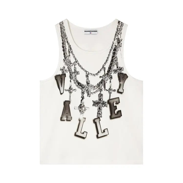 Vale Chain Tank White