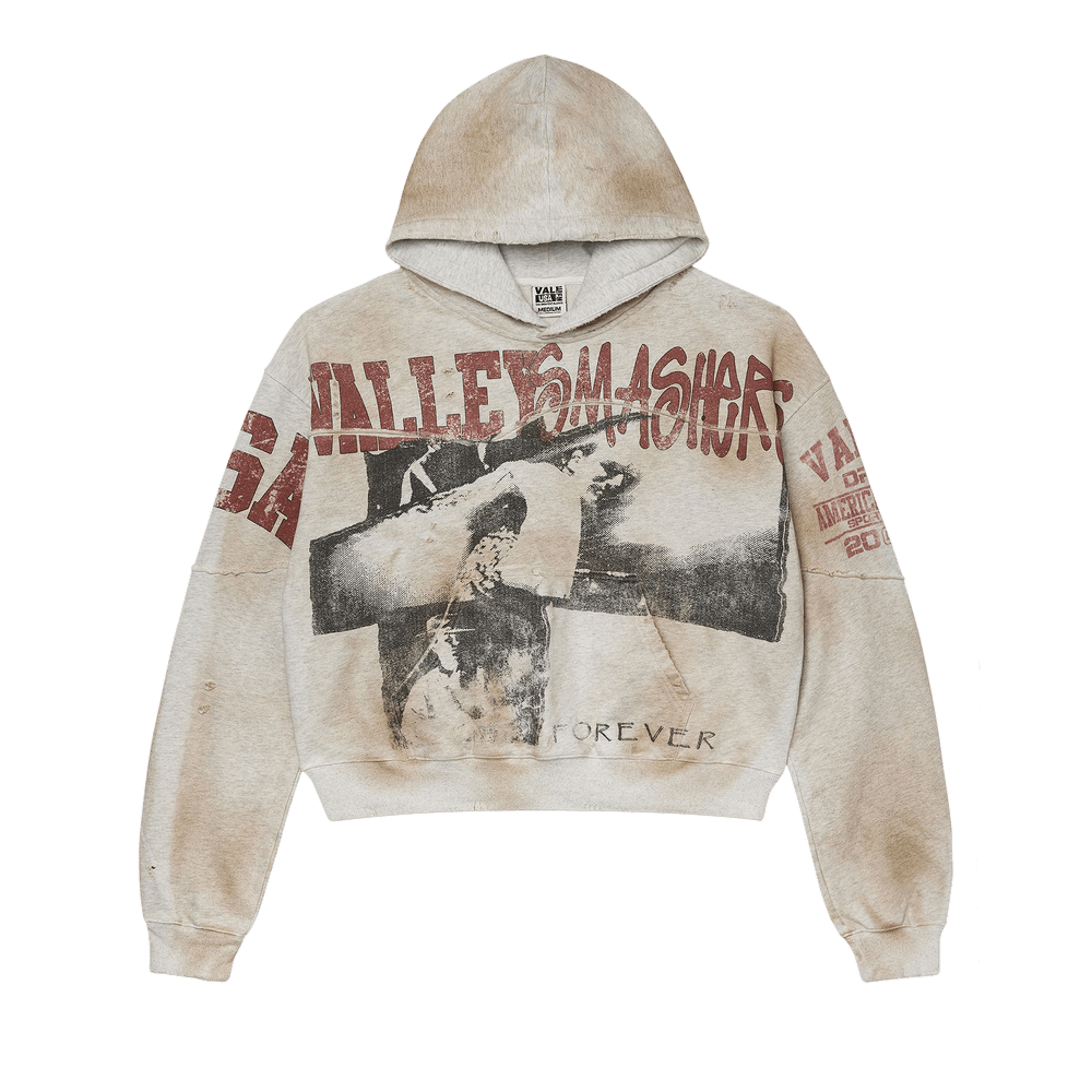 Vale Hoodie Smasher Grey