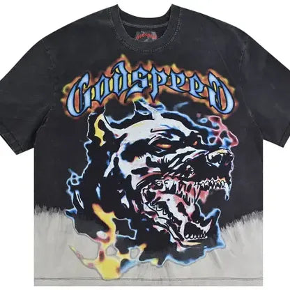God Speed Tee Off The Leash Black