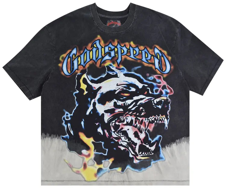 God Speed Tee Off The Leash Black