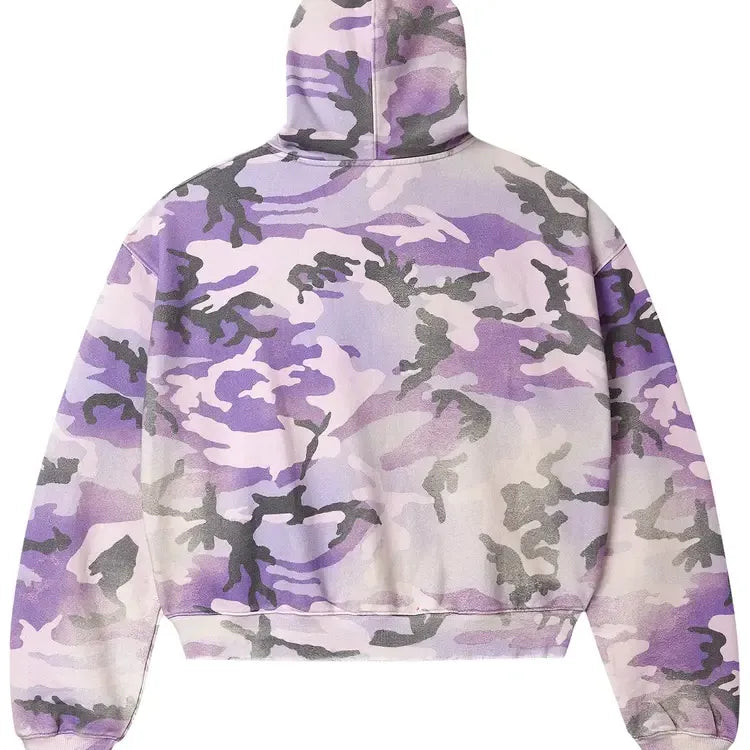 Vale Zip Up Hoodie Purple Wayne