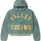 Vale Zip Up Bank Green