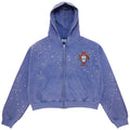 Vale Zip Up Sea Cluster Blue