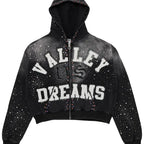 Vale Zip Up Classico Black