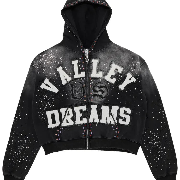 Vale Zip Up Classico Black