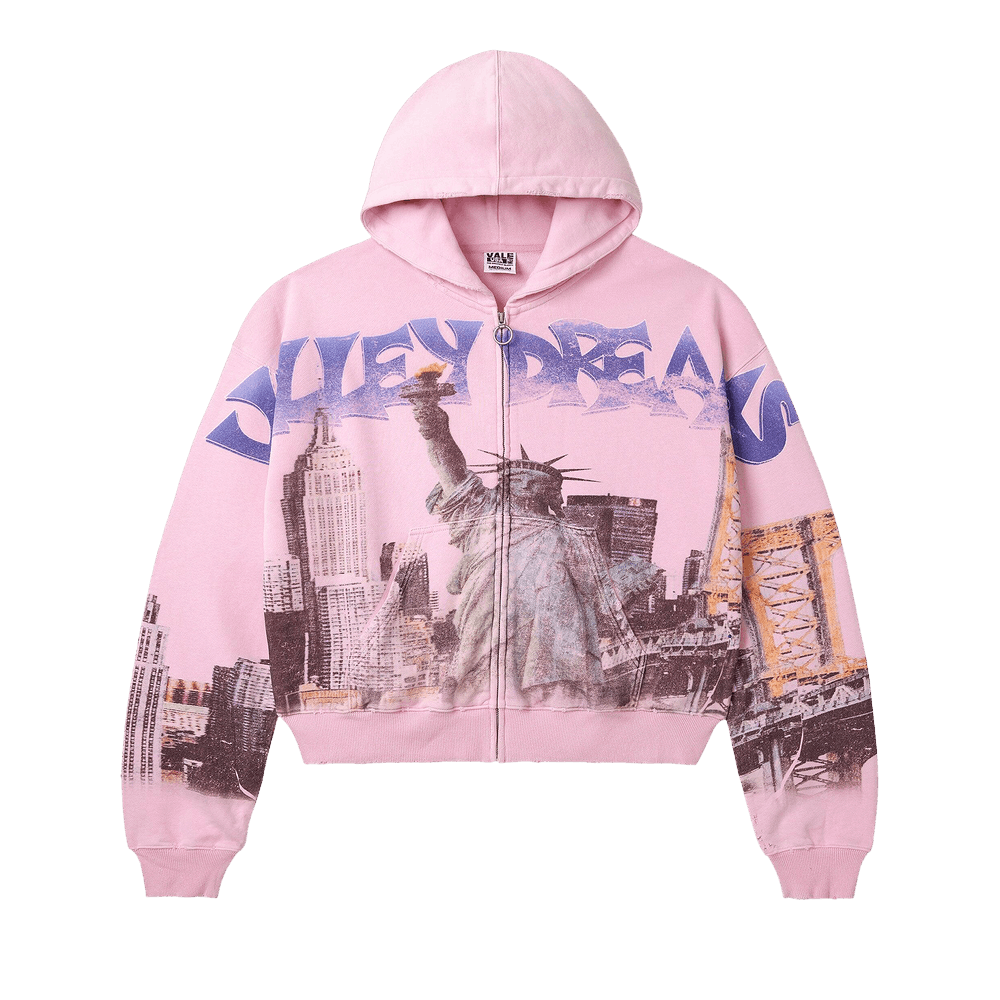 Vale Zip Up NYC Neon Pink