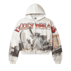Vale Zip Up NYC White