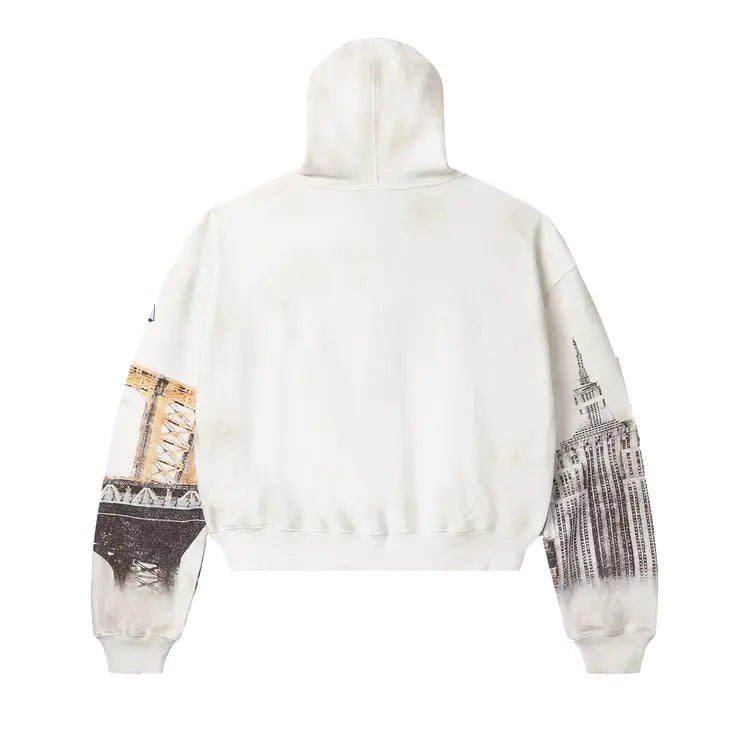 Vale Zip Up NYC White