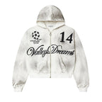 Vale Zip Up Hoodie Oreo 14