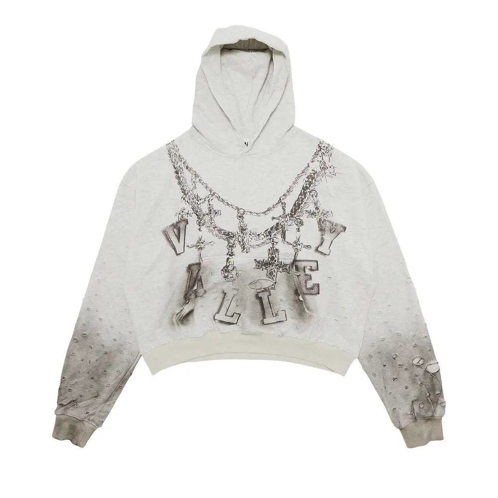 Vale Hoodie Big Chain Grey SALE