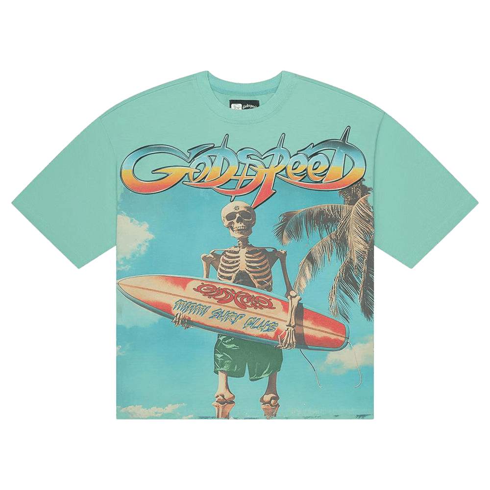 God Speed Tee Miami Surf Club Teal